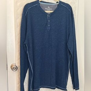 Men’s Tommy Bahama Oahu Shores Henley size XL